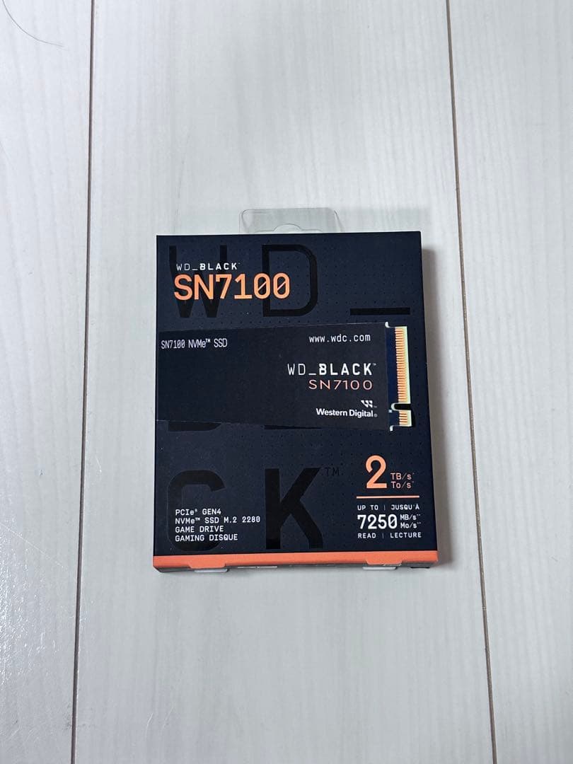 エルゴラ WD_Black SN7100 NVMe SSD