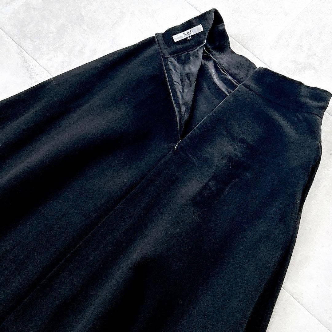 人気✨シートーキョー　ナタリーアシンメトリープリーツスカートバイカラーモノトーン