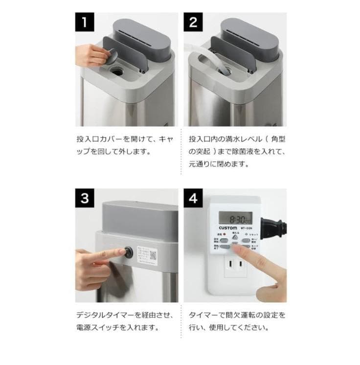 空間除菌 Devirus AC DVAC-1500 菌 ウイルス 除菌