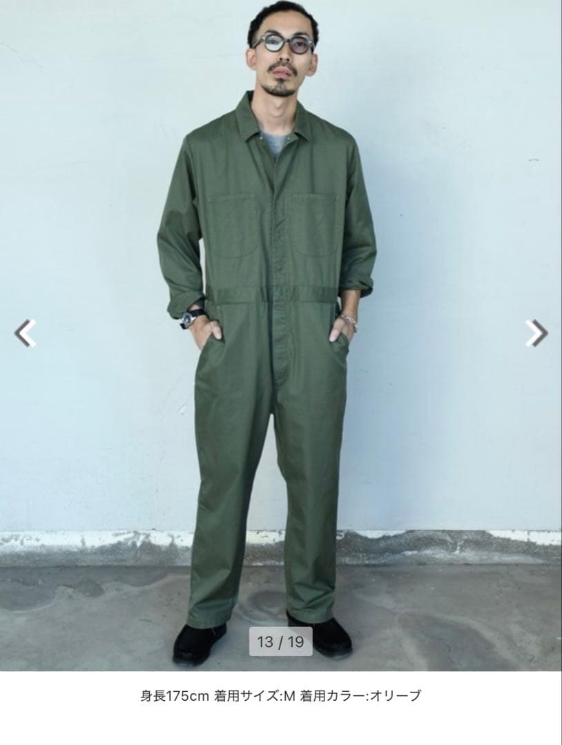 【DENIM DELIGHT DAYS】ギャバジンオールインワン