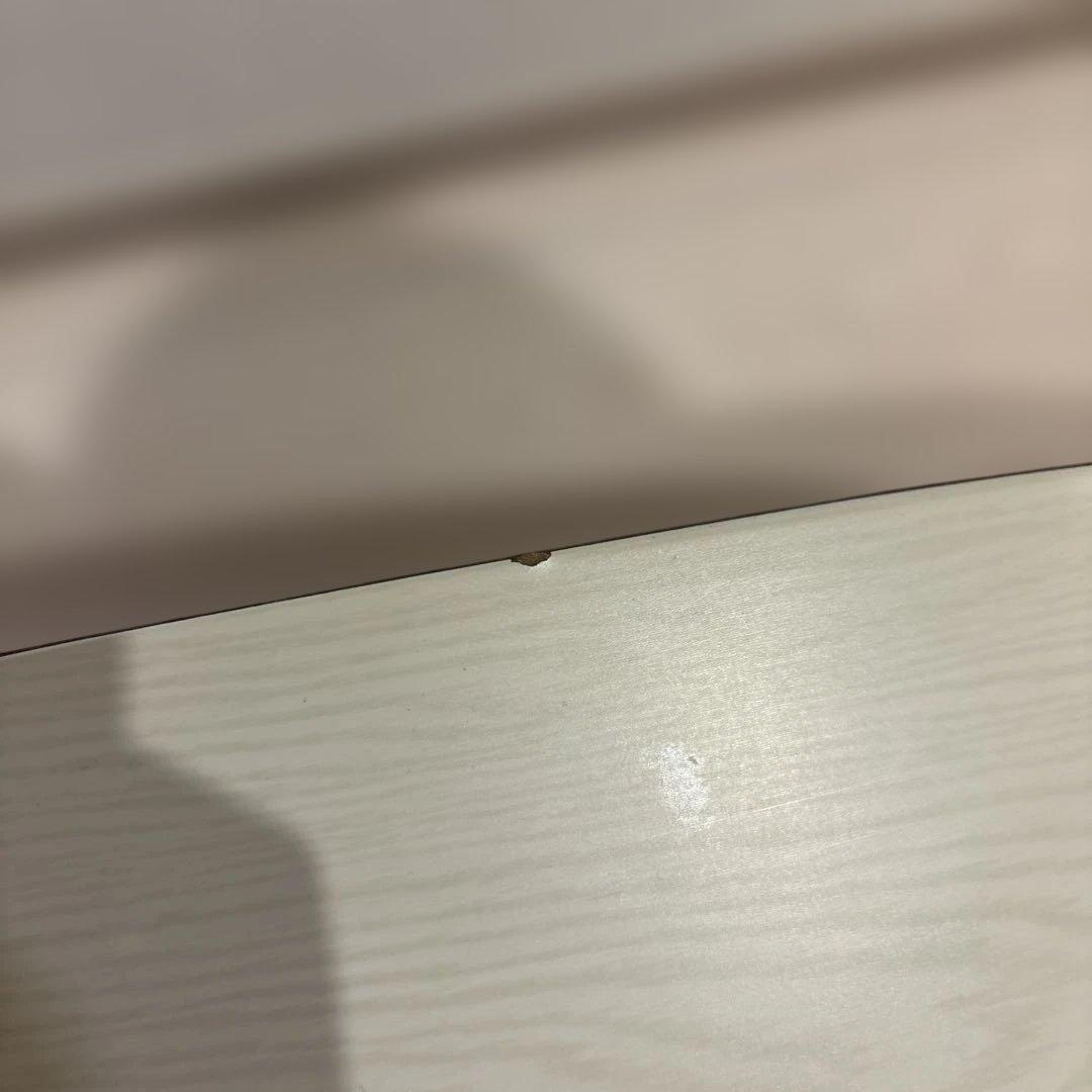 円型テーブル　こたつテーブル　白　ホワイト　カルミナ950