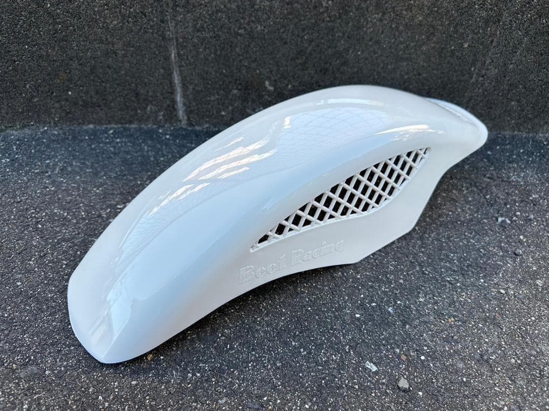 メッシュフェンダー　ロゴ有　ムク/BEET アルフィン 未塗装