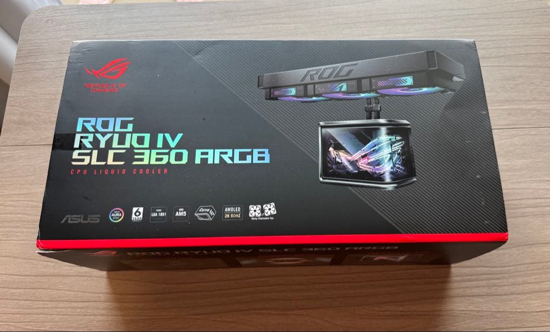 ROG RYUO IV SLC 360 ARGB CPUクーラー