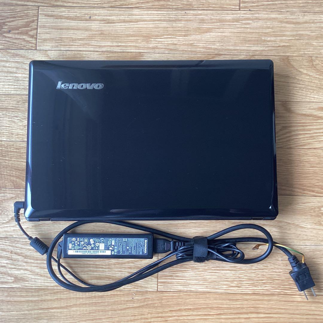 【ジャンク】LenovoノートPC本体ACアダプター付intel約15インチ