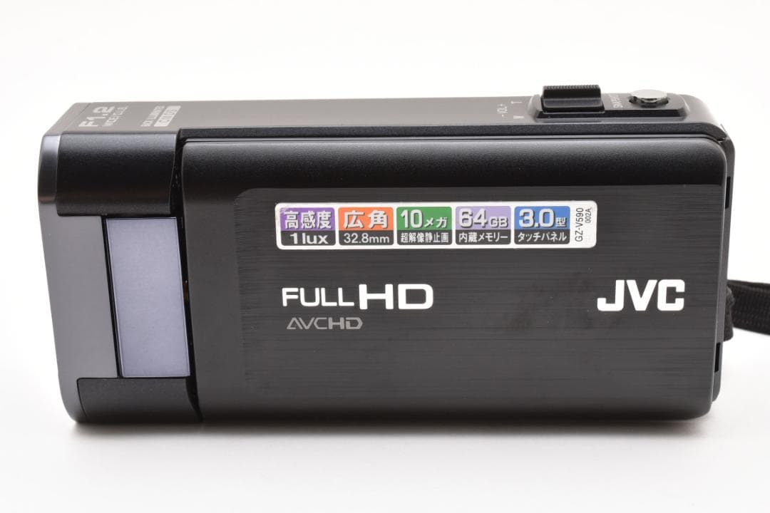 【美品】JVC Everio GZ-V590 ブラック　動作確認済