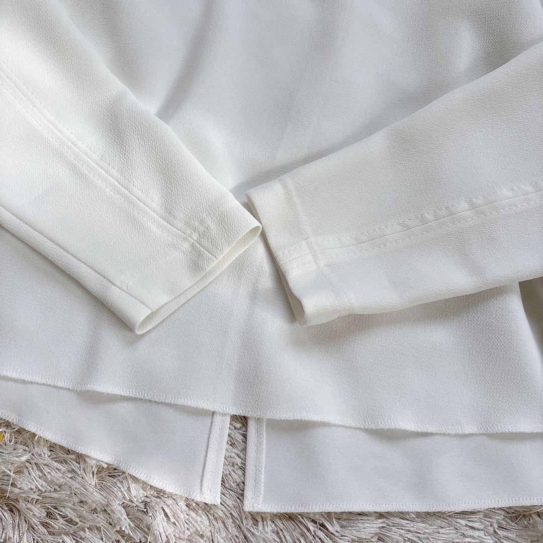 極美品✨ガリャルダガランテ 1,7万円 バックスリットブラウスT ホワイト