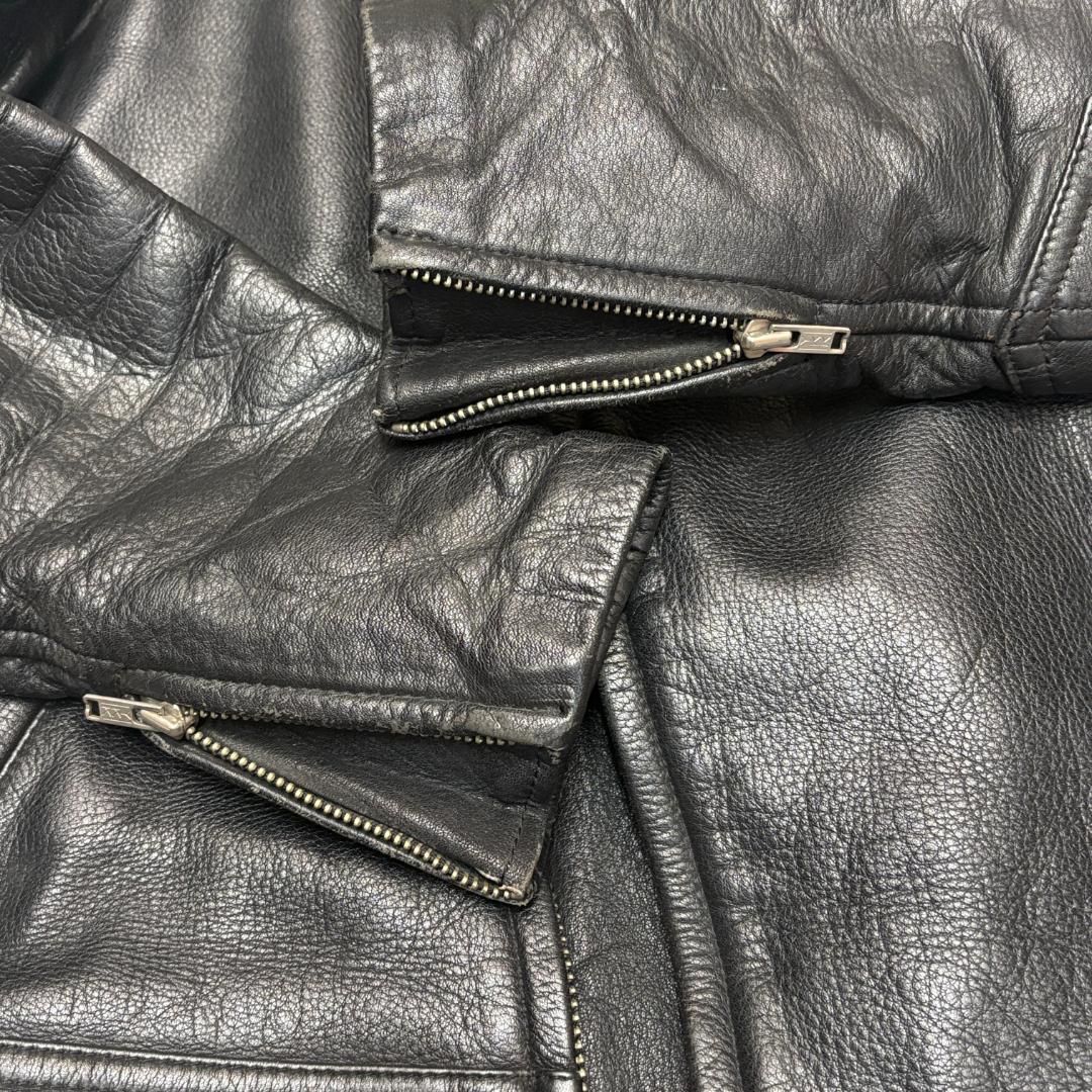 クシタニ ダブルライダース ジャケット ビンテージ レザー 本革 バイク