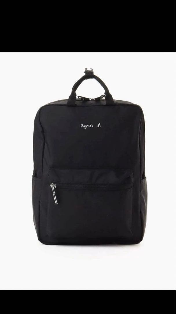 agnès b. ENFANT BAG キッズ ロゴリュックサック