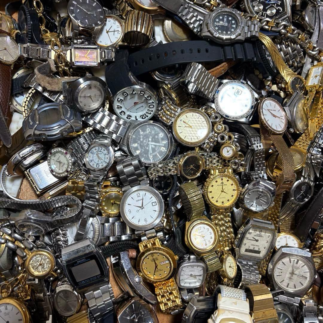 ①腕時計　まとめ売り　SEIKO CITIZEN CASIO等　ジャンク品　大量