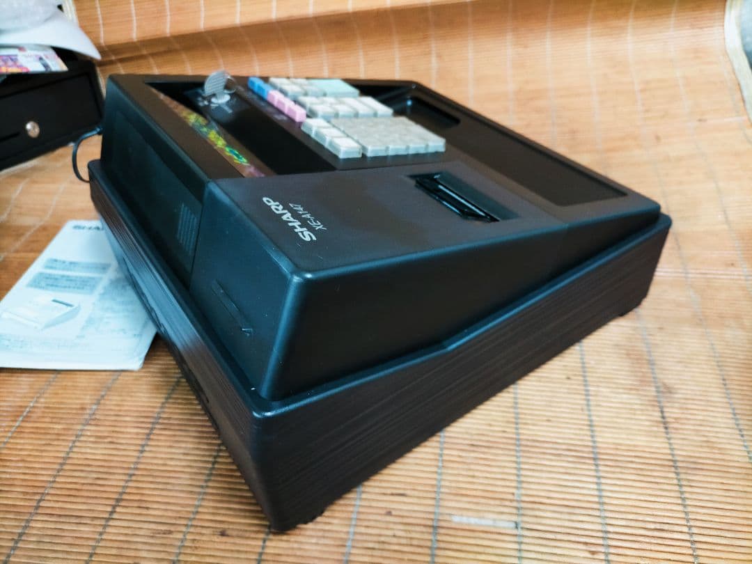 シャープレジスター　XE-A147　PC連携売上管理フル設定無料　505550