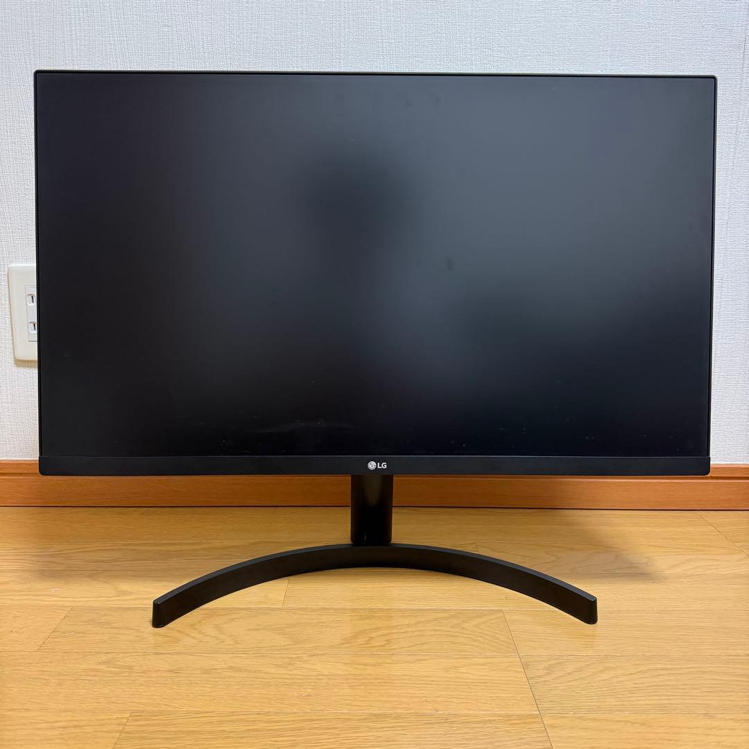LG 27QN600 WQHD モニター本体 ケーブル HDMIおまけ