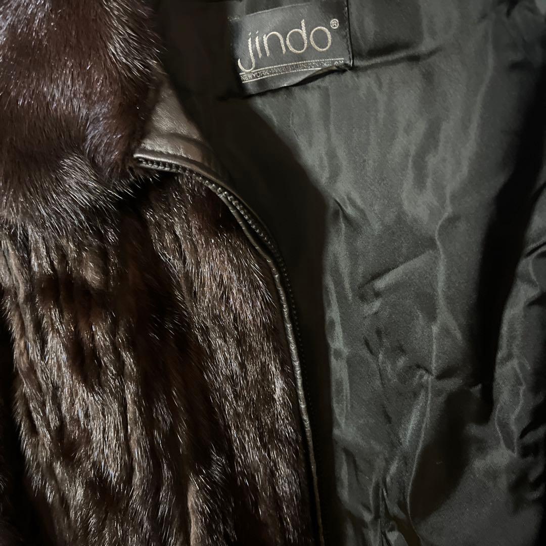 K*E様 値下げしました　Jindo SAGA MINK ダークブラウン　ミンク
