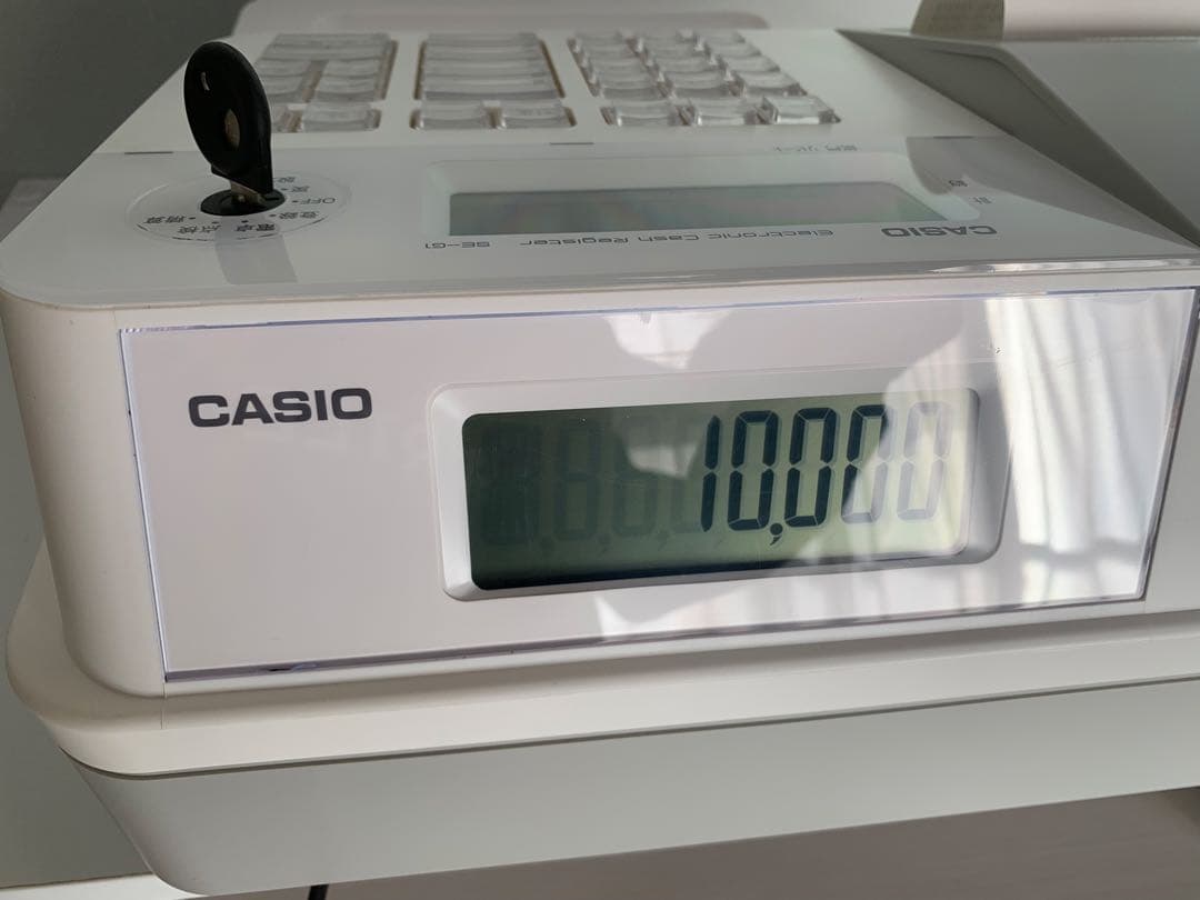 専用出品 カシオ 電子レジスター SE-G1 コンパクト 人気機種 感熱紙