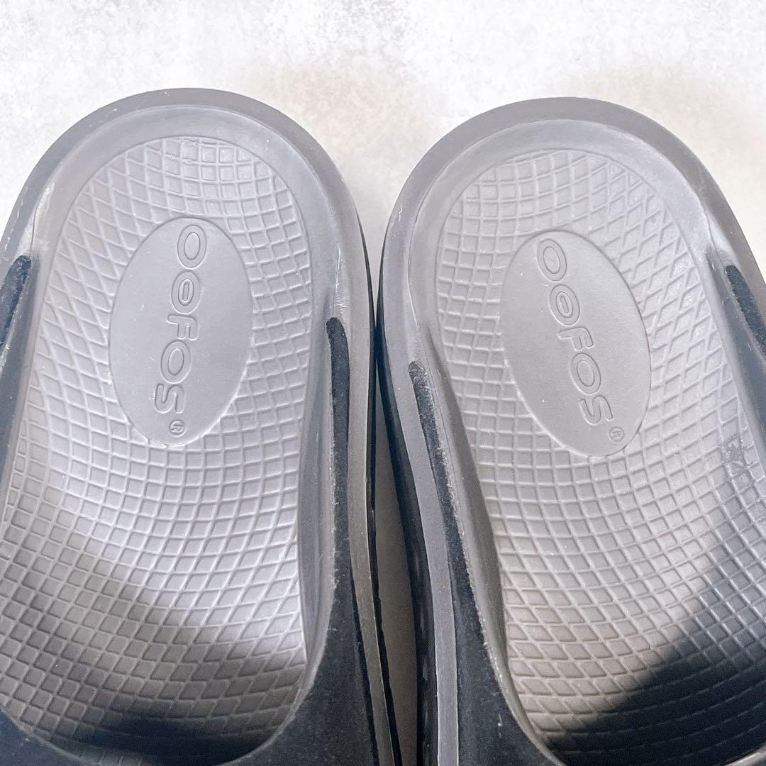 美品　ウーフォス OOmega OOahh Limited 37 厚底　ベロア