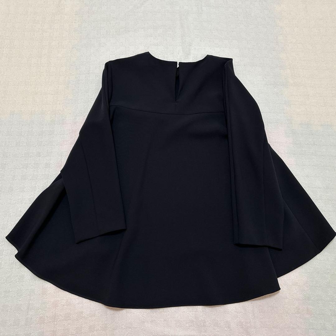 TOMORROWLAND　ドライダブルクロス クルーネックプルオーバー　ネイビー