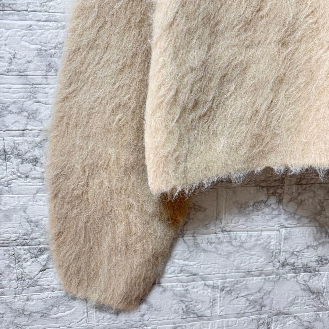 【美品 】ADAM ET ROPÉ アルパカフラッフィーカーディガン F