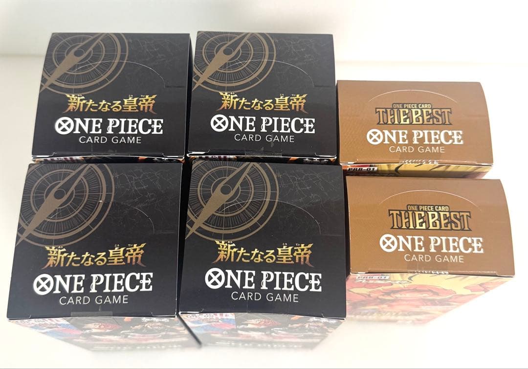 ワンピースカードゲーム 新たなる皇帝 THE BEST 計6BOX