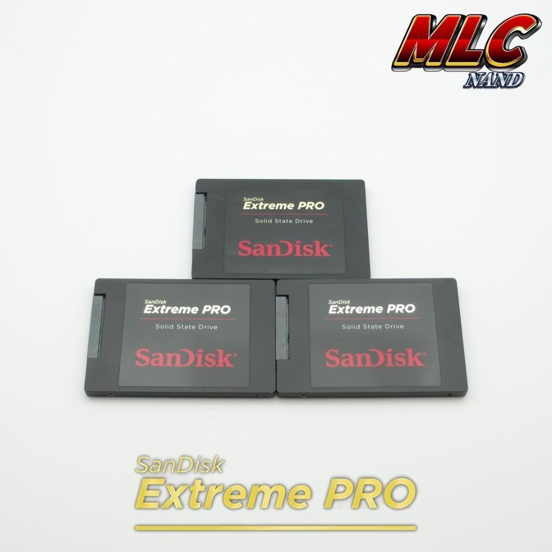 SanDisk Extreme PRO 480GB 3個 MLC 高耐久SSD