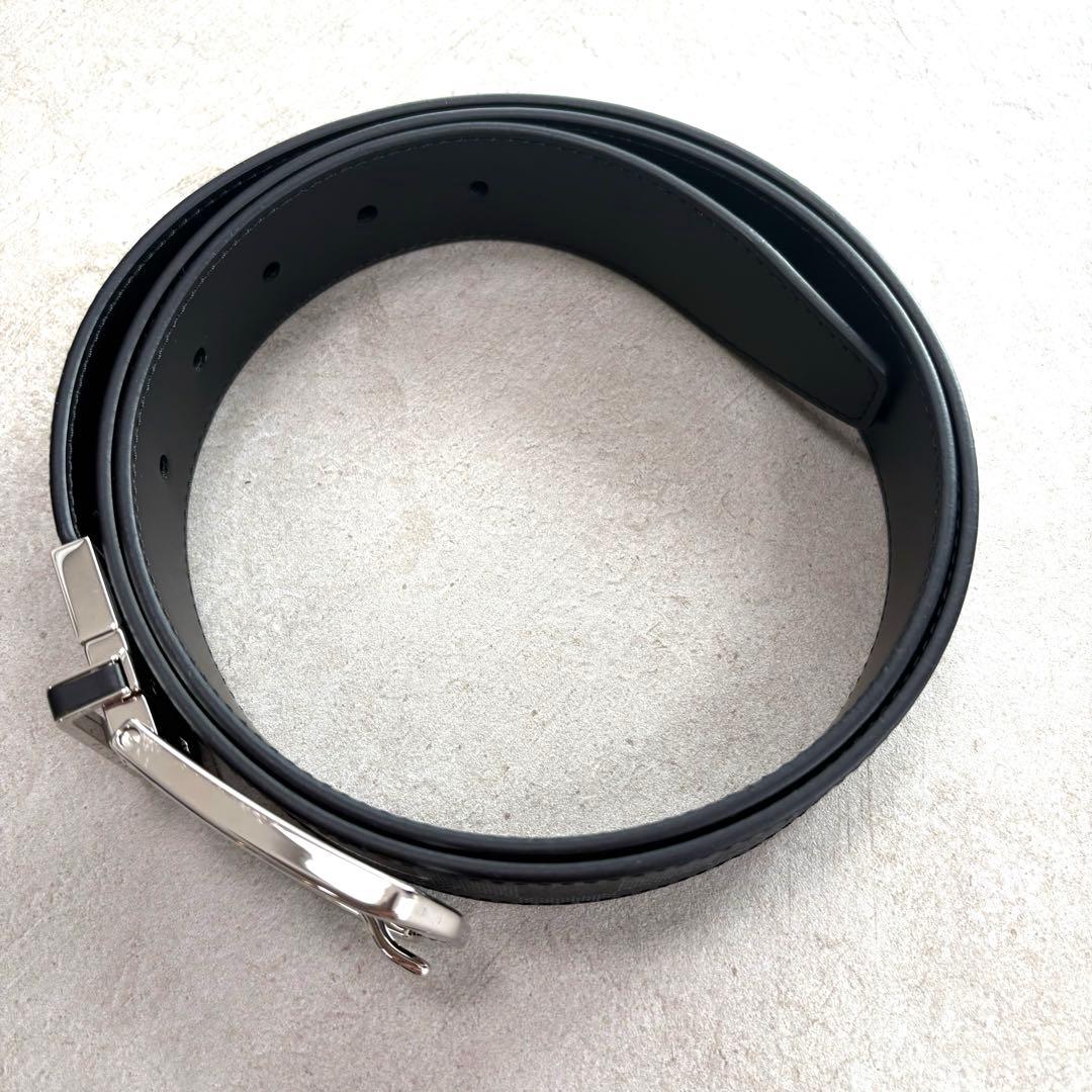 【新品未使用】ルイヴィトン ベルト M9074 ダミエ リバーシブル 110