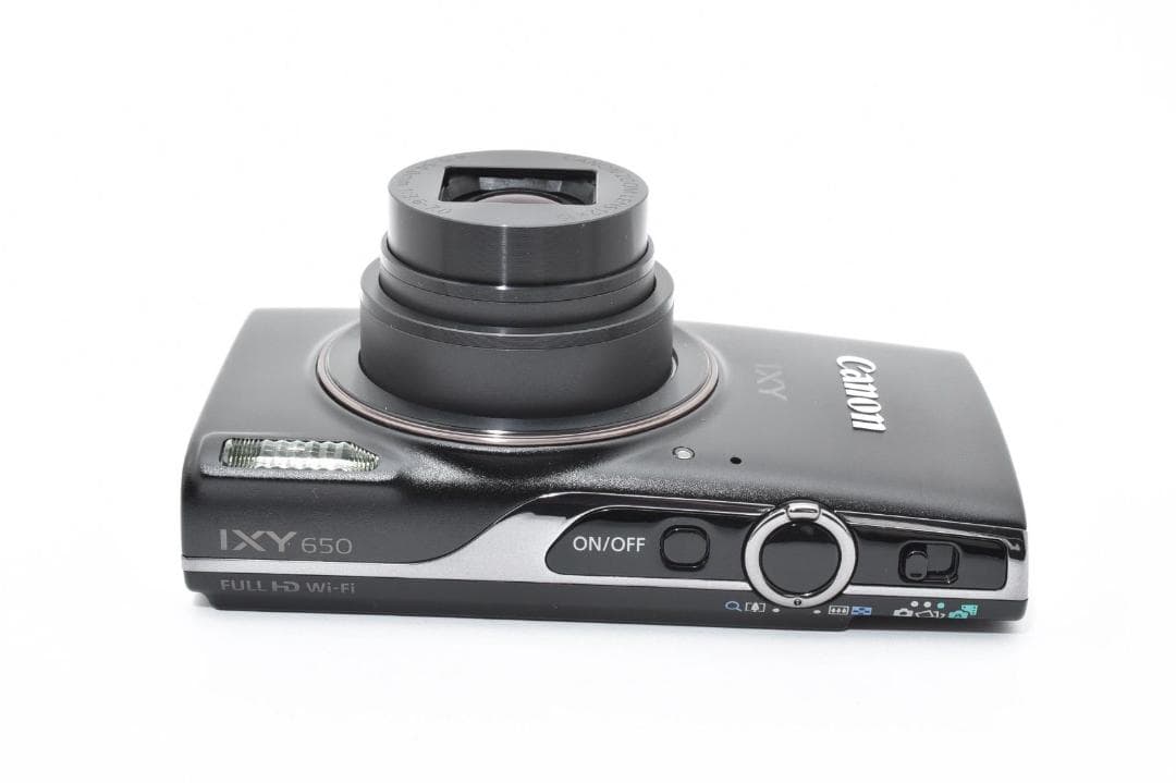 【美品】 キヤノン CANON IXY 650 コンパクトデジタルカメラブラック