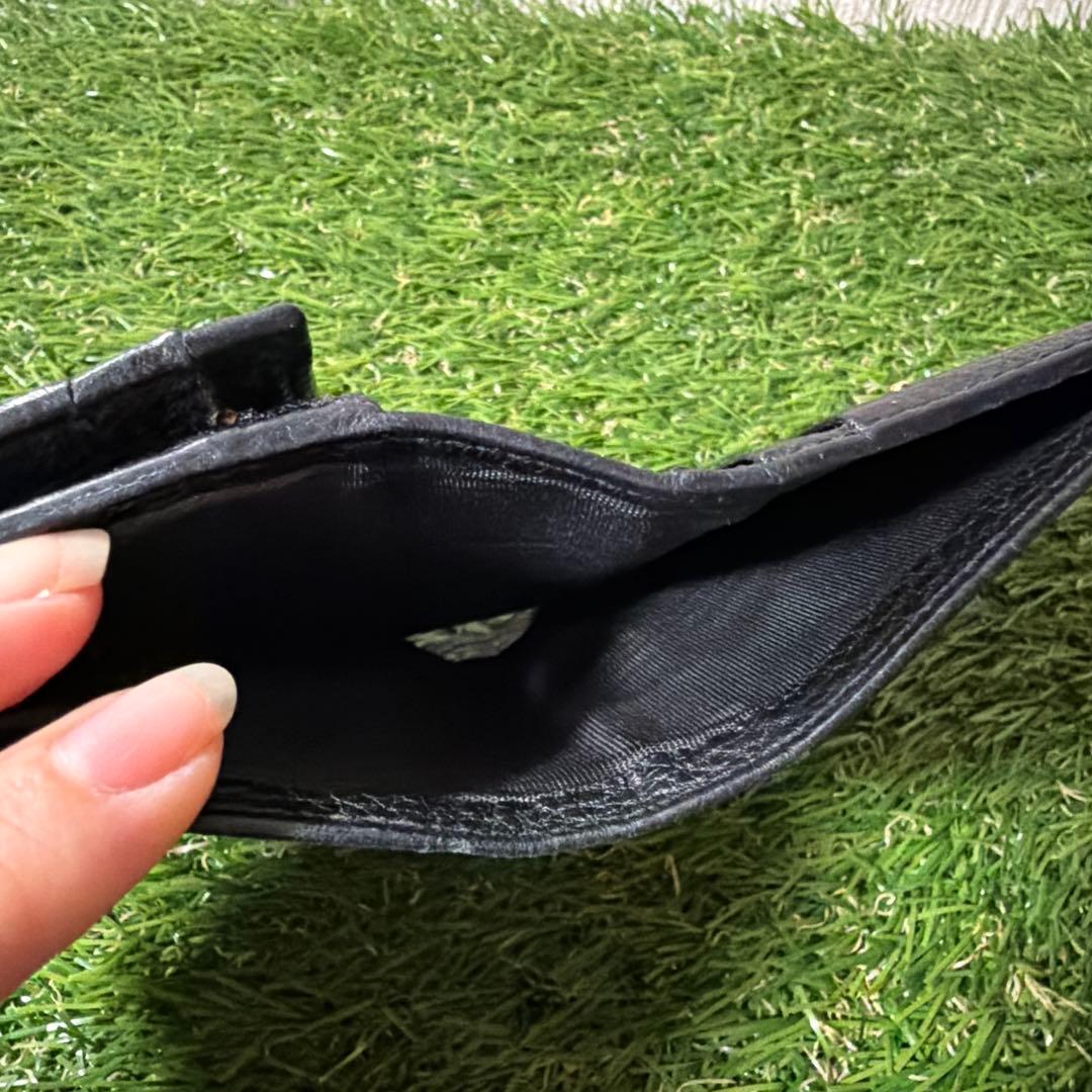 GUCCI＊GG マーモント レザー 二つ折り 財布