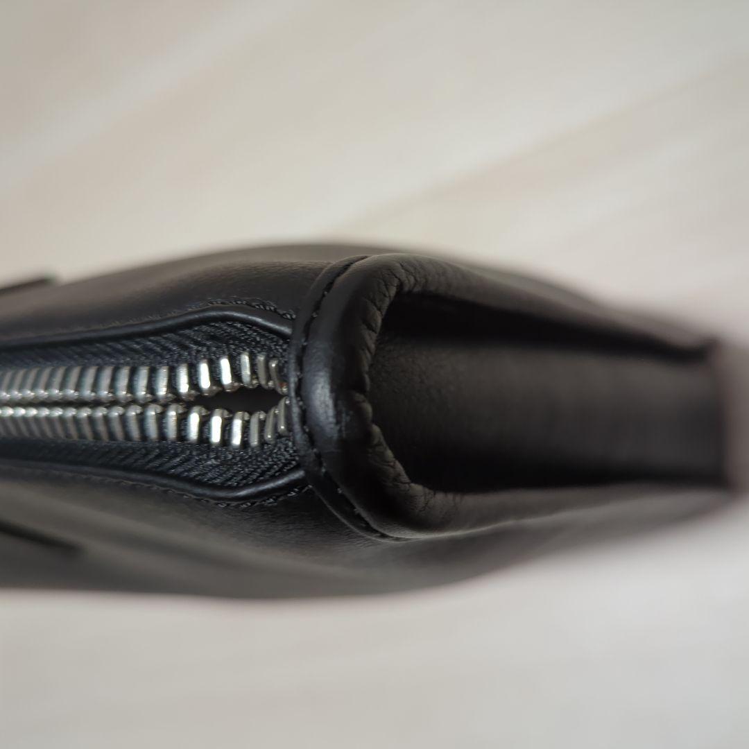 【新品未使用】LOEWE 正規店舗(銀座店)購入　黒 レザー ビジネスバッグ