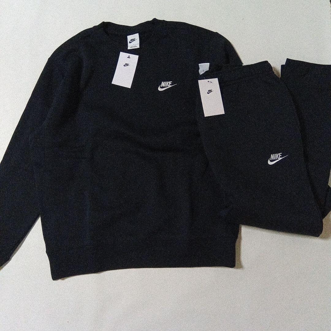 新品タグ付 ナイキ スウェットシャツパンツ 上下セットアップ L