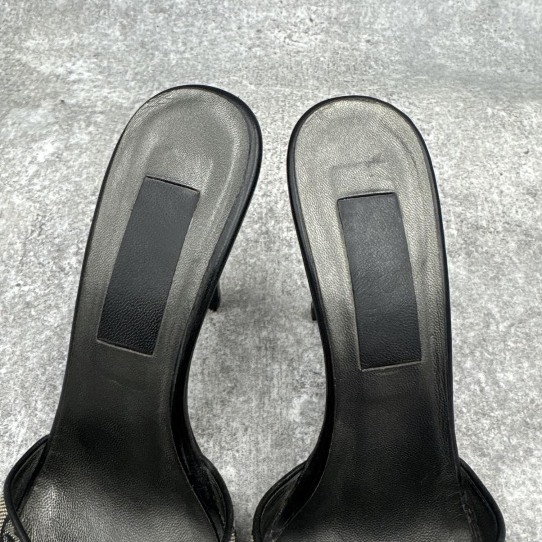靴 Gucci GGCanvasPumps 36.5C Replaced Heels