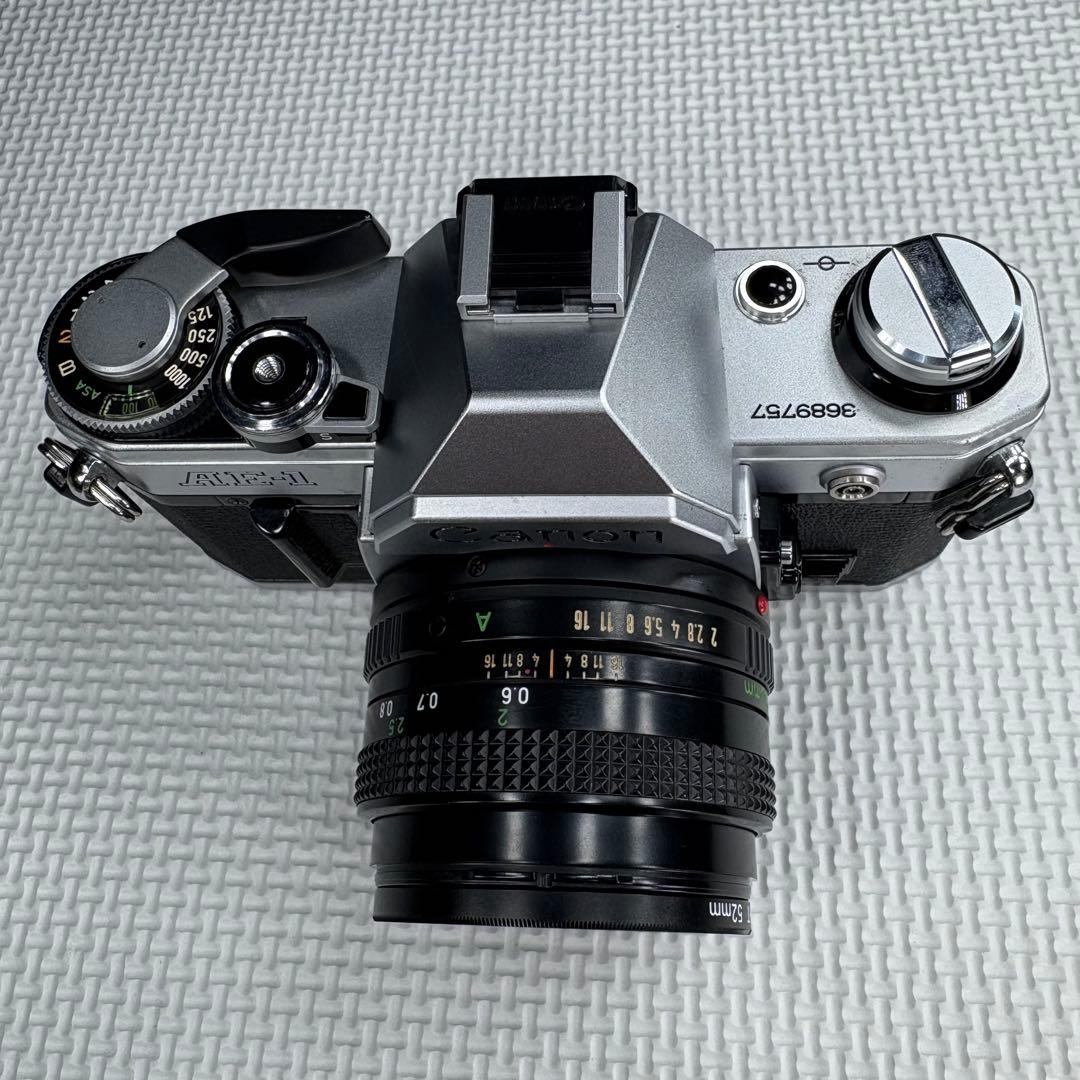 Canon AE-1 シルバー レンズ付き