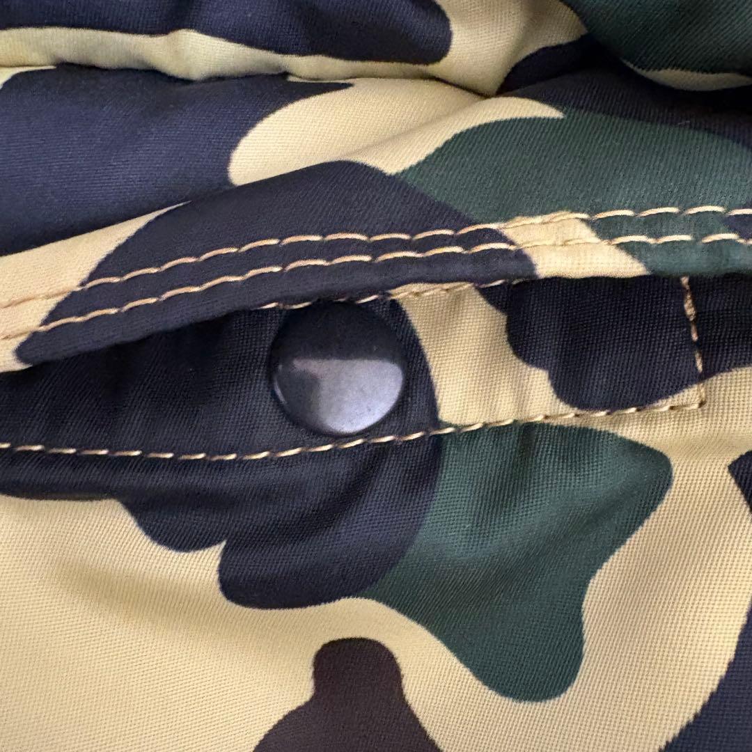 PORTER A BATHING APE ウエストバッグ カモフラ カモ柄