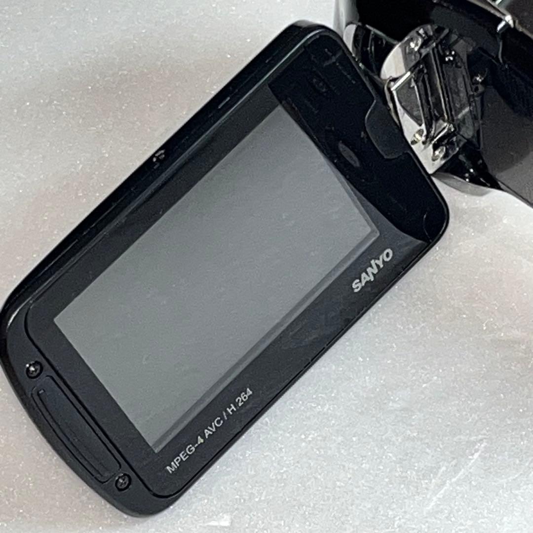 SANYOデジタルムービーカメラXacti DMX-CA100ブラック☆実動品☆
