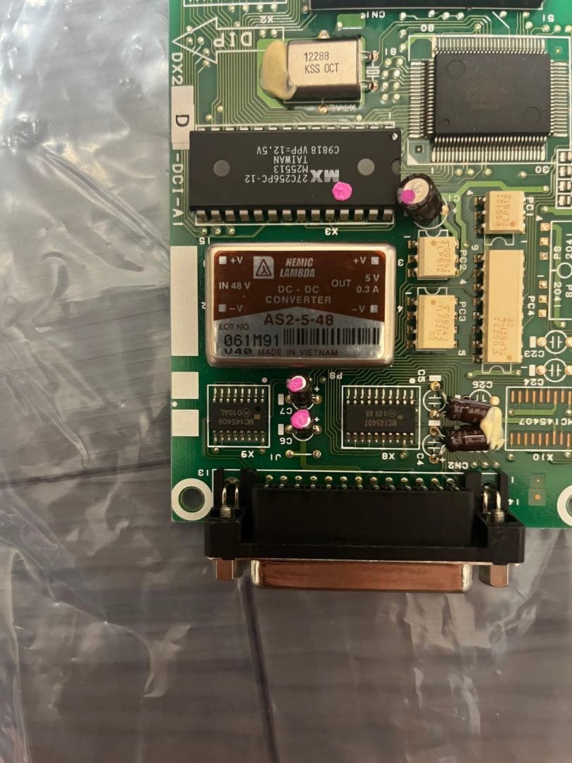 部品取り　基盤　コンデンサ　DC DCコンバーター