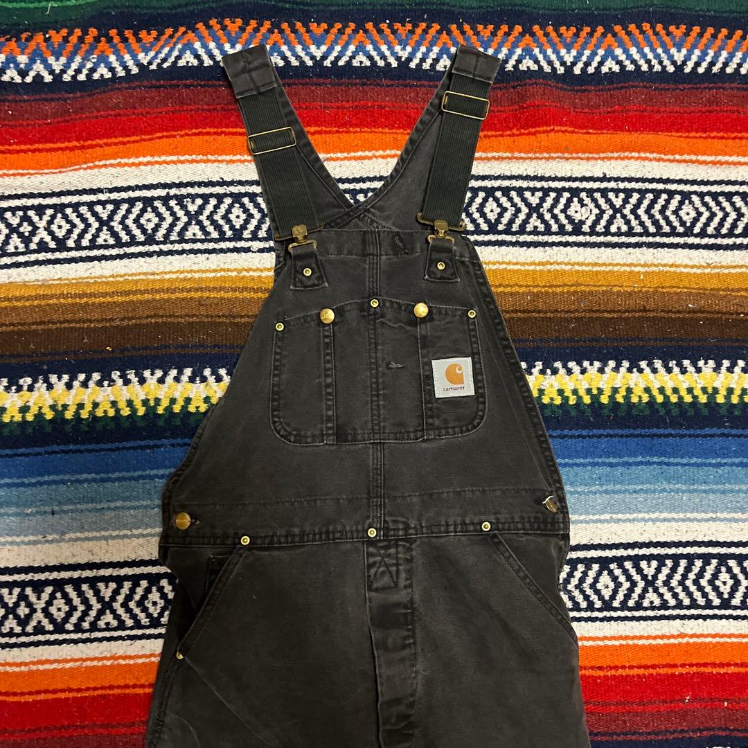 Carhartt ブラック　オーバーオール