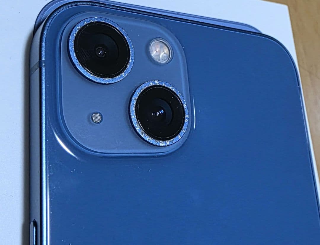 iPhone13 128GB ブルー　箱あり