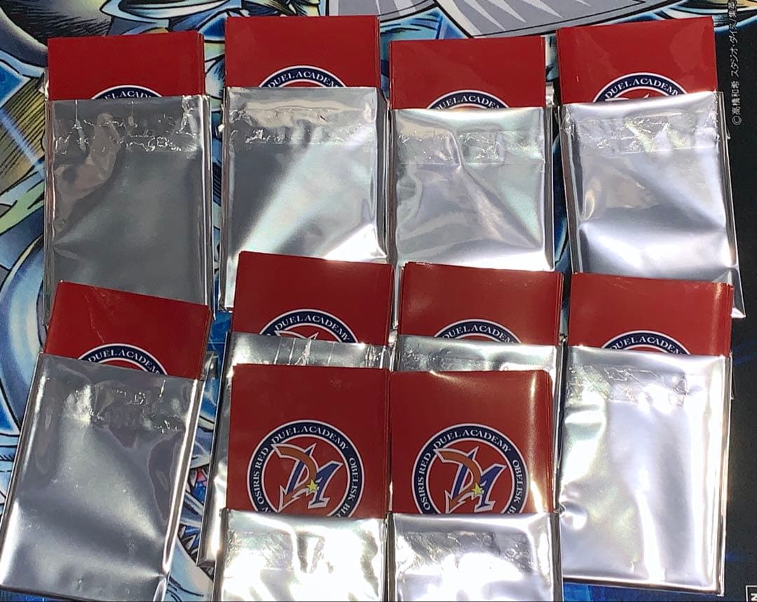 遊戯王 デュエルアカデミア オシリスレッド スリーブ 100枚セット