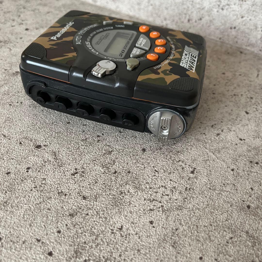 Panasonic Shock Wave カセットプレーヤー