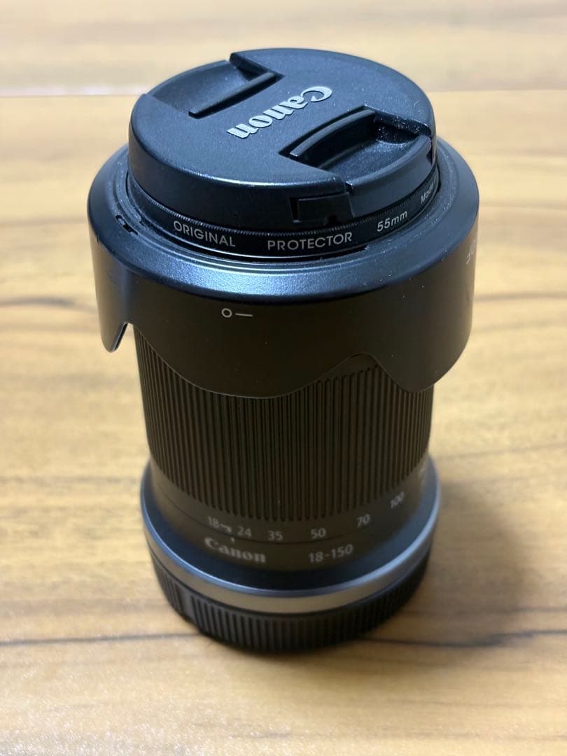 RF-S18-150mm F3.5-6.3 IS STM プロテクターフード付き