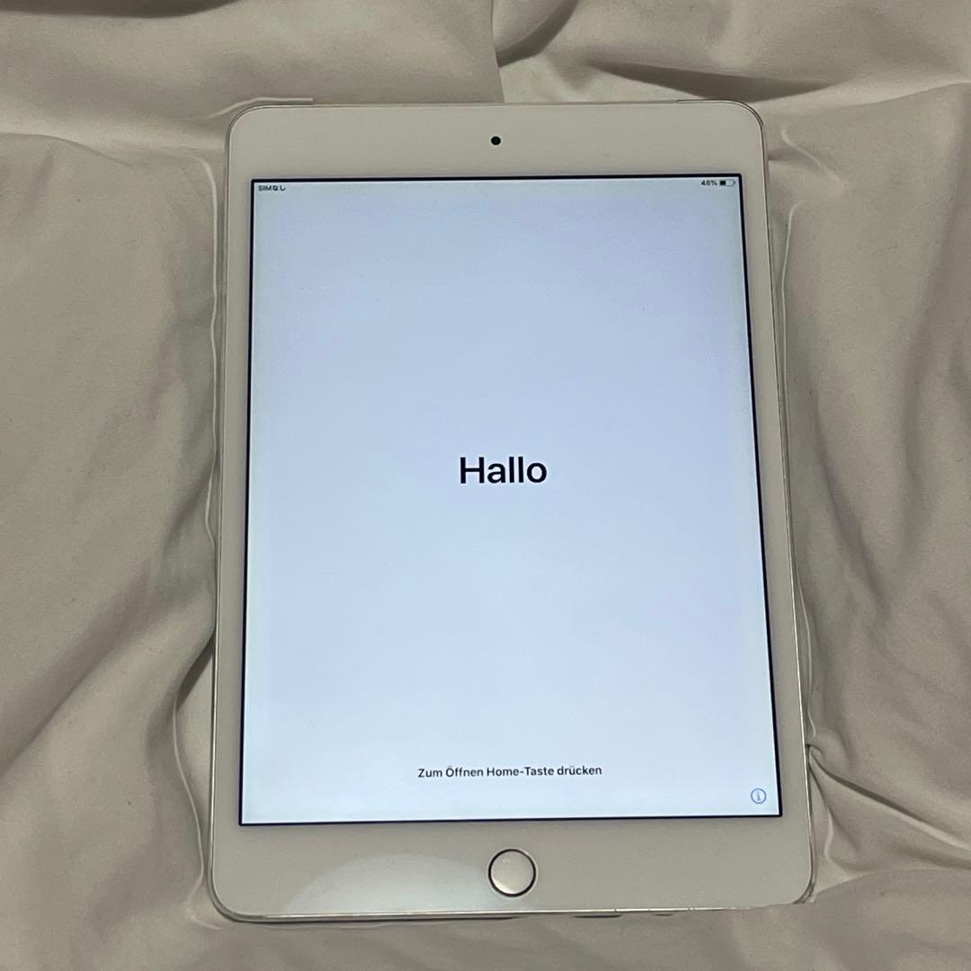 iPad mini4 16GB セルラー　シルバー