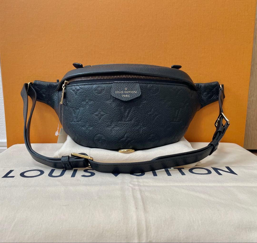 ルイヴィトン バムバッグ ボディバッグ アンプラント ノワール ブラック