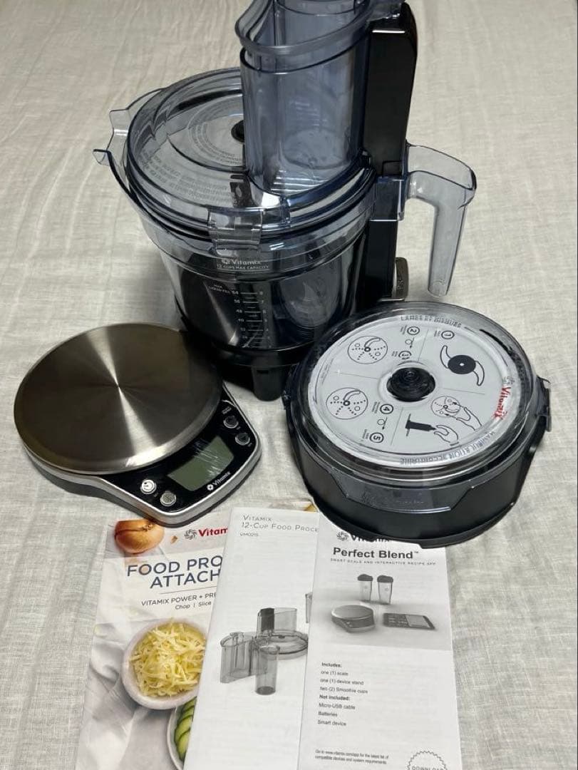 【新品】バイタミックス　フードプロセッサーアタッチメント（アセントシリーズ対応）