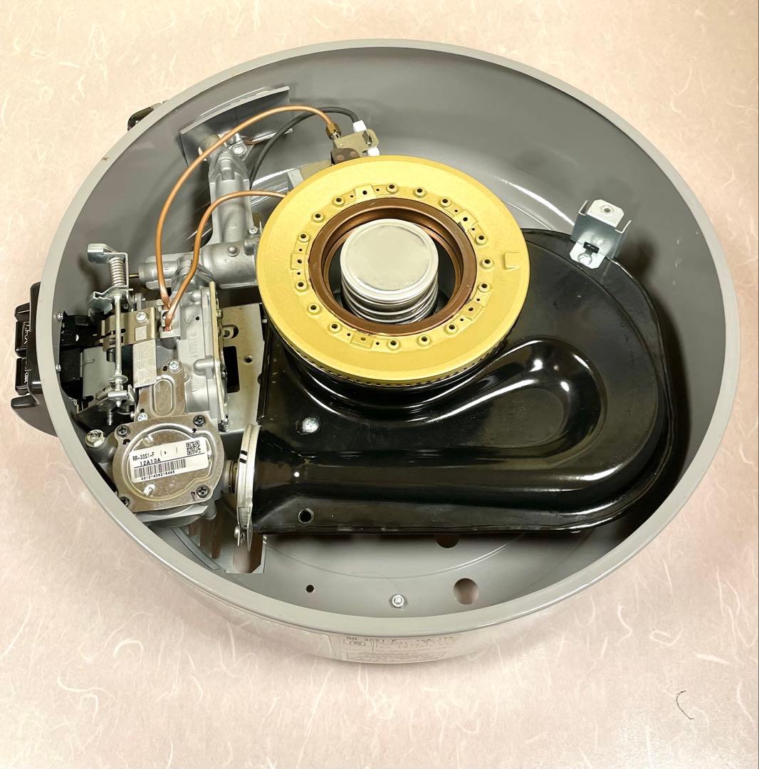 A281 美品❗️3.3升都市ガス内釜フッ素加工リンナイ業務用ガス炊飯器3升