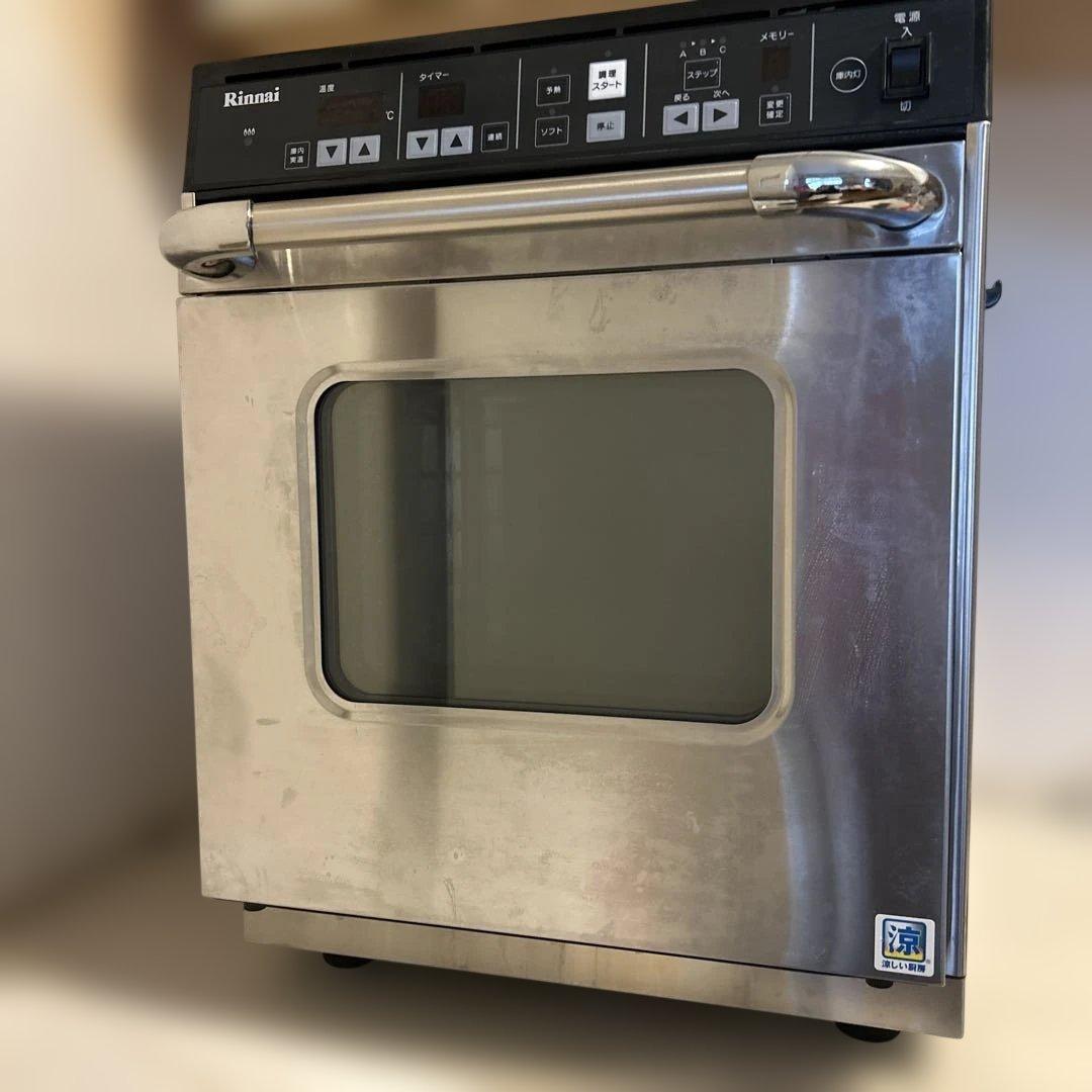 リンナイ卓上ガスオーブンRCK-10AS 都市ガス用