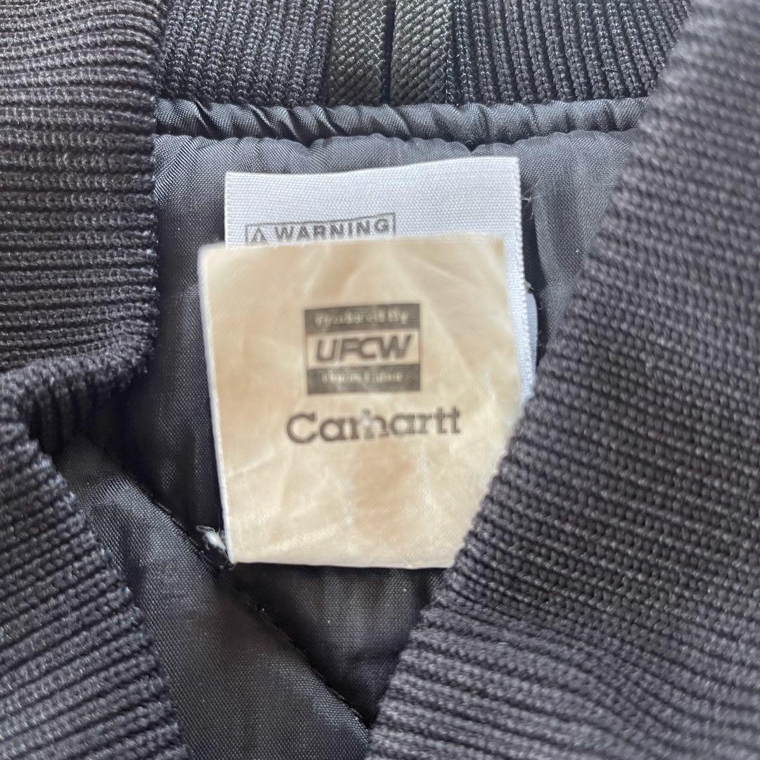 carhartt vtg ダックベスト V02 DKB L★USA★フェード