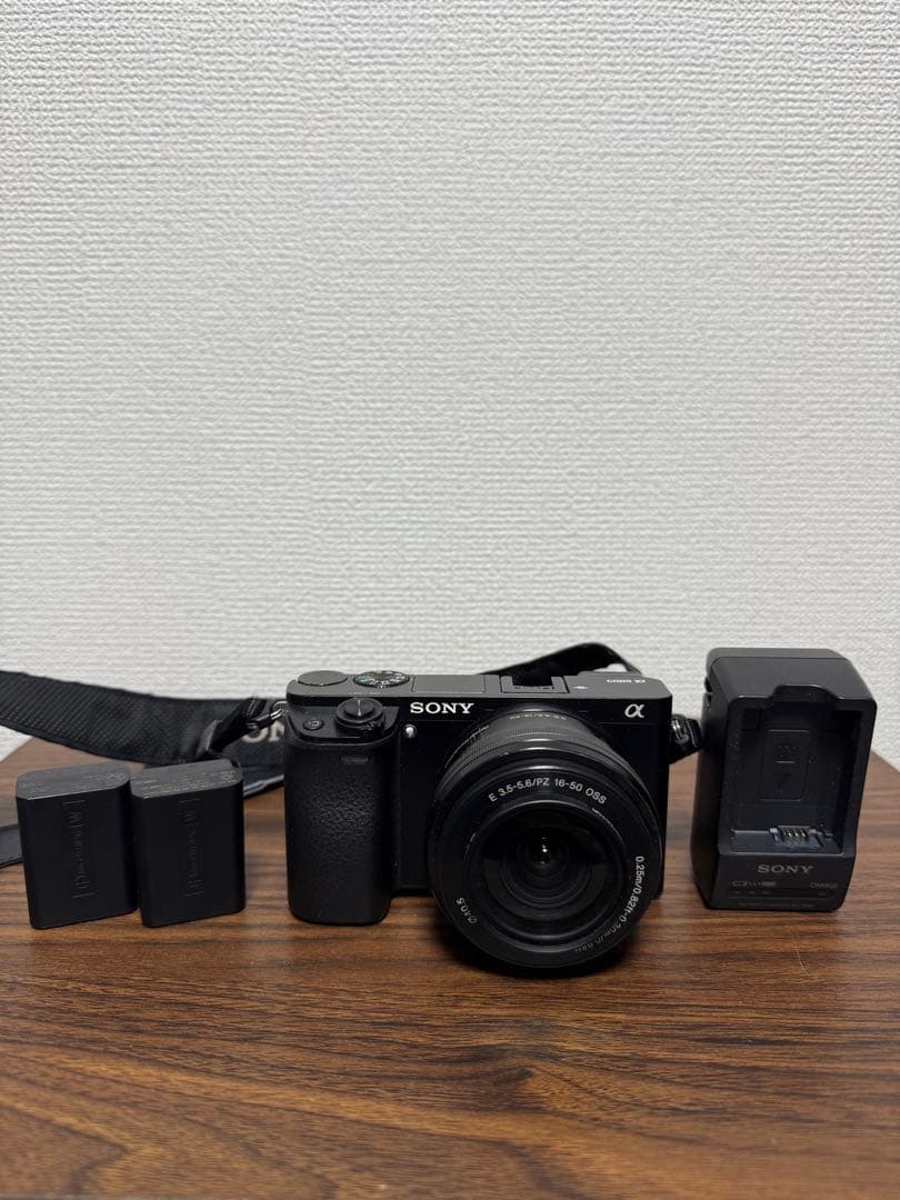 SONY α6000 ミラーレス一眼カメラ 16-50レンズ付き