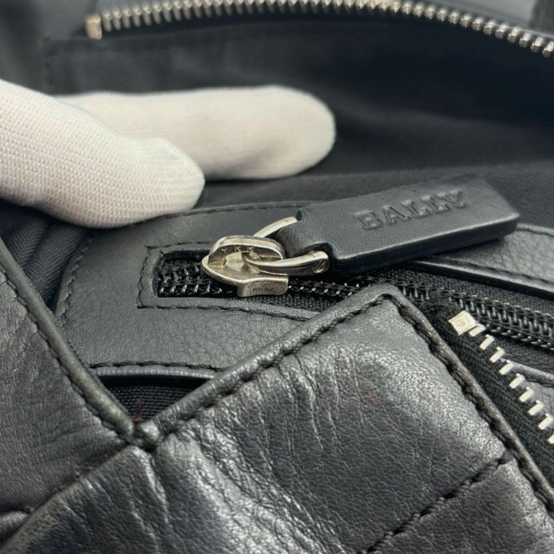 良品◎ バリー トレインスポッティング A4可 ビジネスバッグ レザー