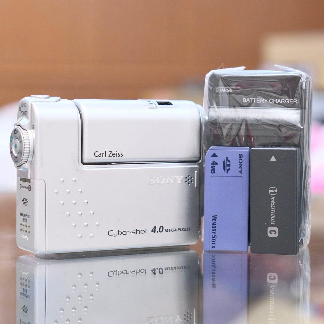 名機動作品 Y2K 平成レトロ SONY Cyber−Shot DSC-F77A