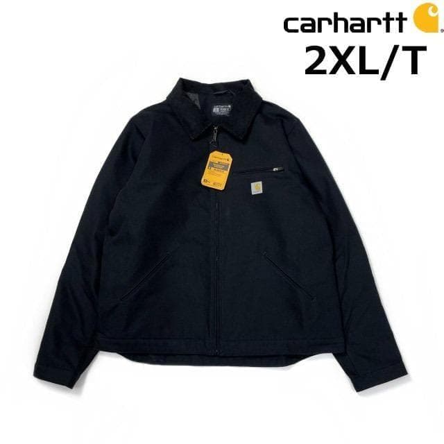 【期間限定価格】カーハート デトロイトジャケット(2XL/R)黒 181218