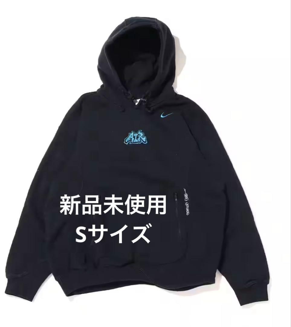 NIKE OFF-WHITE HOODIE 黒 ナイキ オフホワイト パーカー