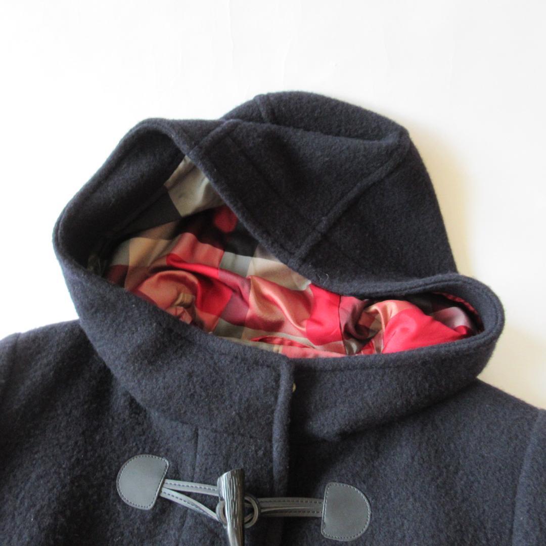 ブルーレーベルクレストブリッジ 新品ネイビー ショート ダッフルコート 38