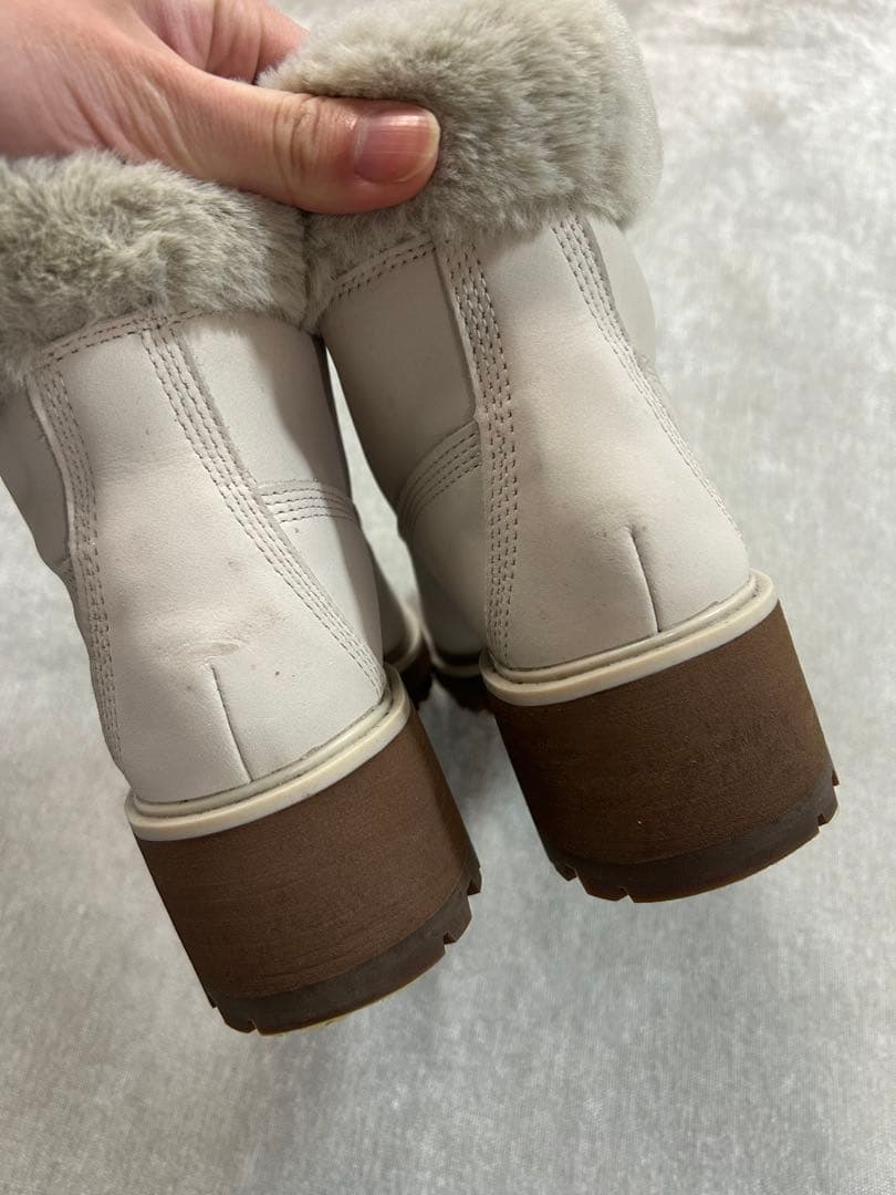 【美品】ティンバーランド　キンズリー 6インチ ウォータープルーフ ファー24